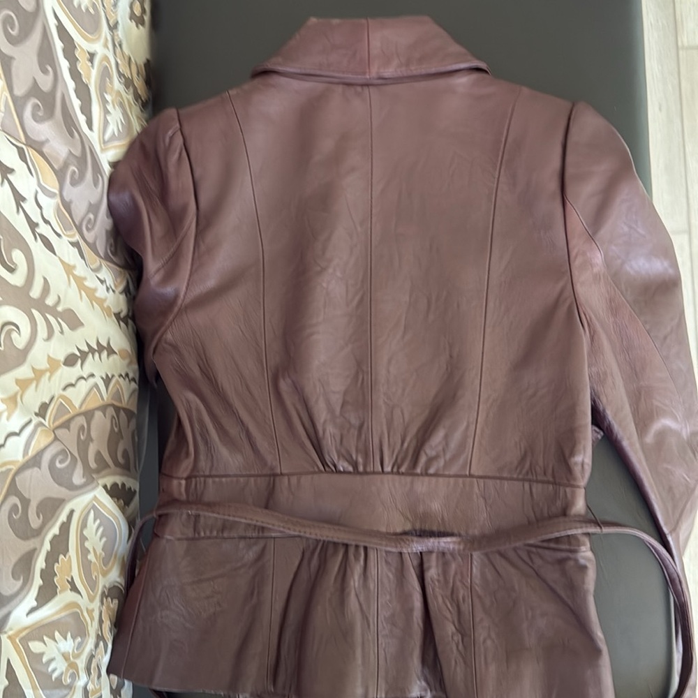 Soft leather jacket - Picture 3 of 5